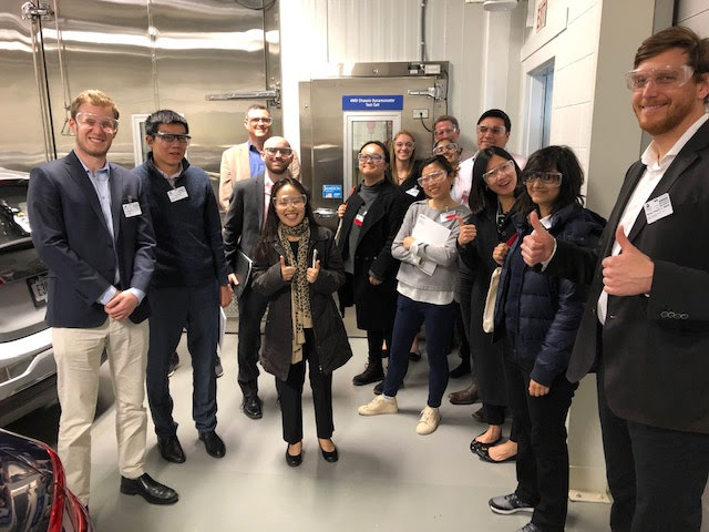Students on 2019 EAP student trip to Chicago.