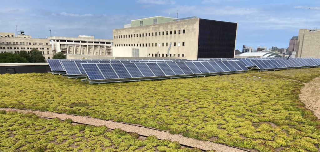 Solar panel array