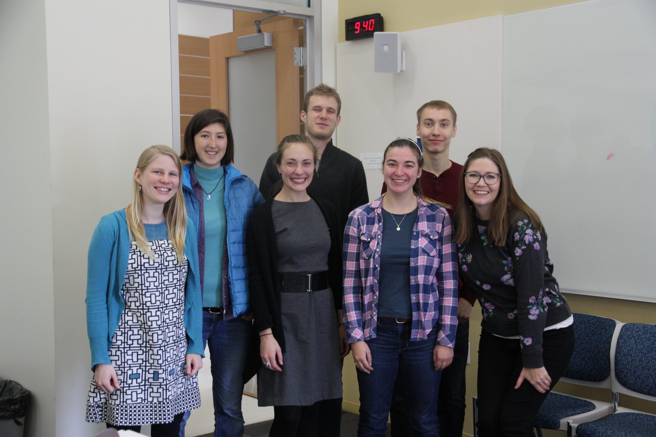 EAP students with former engagement coordinator, Colleen Schmit and visiting speaker Suzy Hobbs Baker.