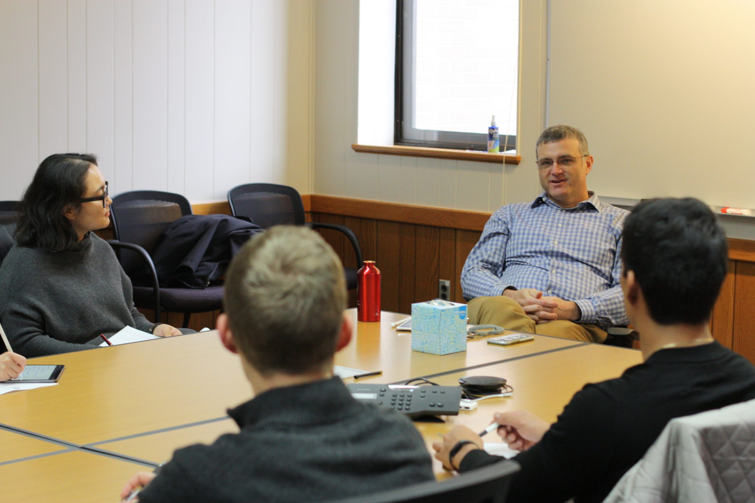 EAP Professor speaking at professional skills seminar