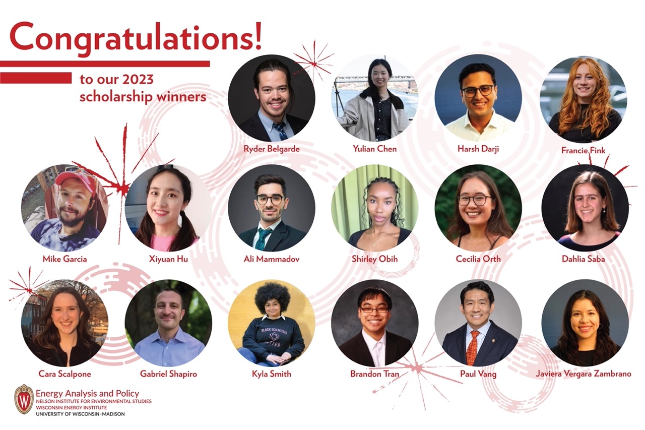 List of 2023 scholarship winners